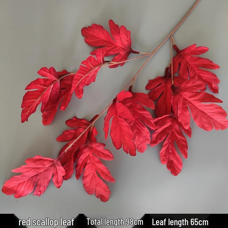Shunran Dark Red Wine Artificial Wedding Flowers for Chinese Engagement Décor & Aisle Hanging Displays