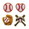 Softball Embroidered Iron on Patches Baseball Iron On Patches Sew on Patches Embroidery Applique Patches for Clothing