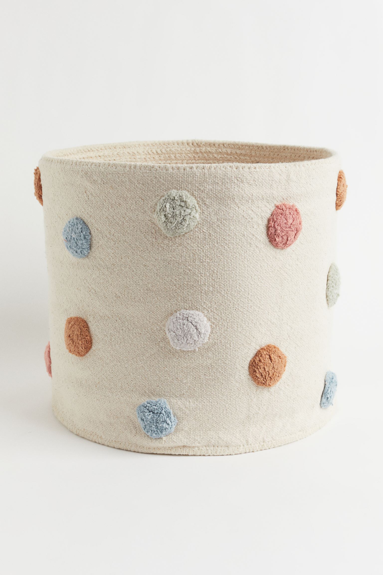 

Cotton storage basket