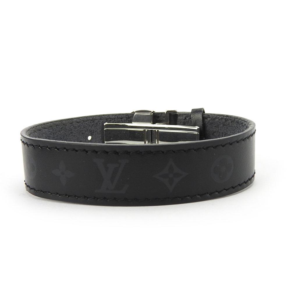 Gebrauchtes LOUIS VUITTON Armband Brasserie Vous Good Luck M64447 Leder 16g schwarz Accessoires