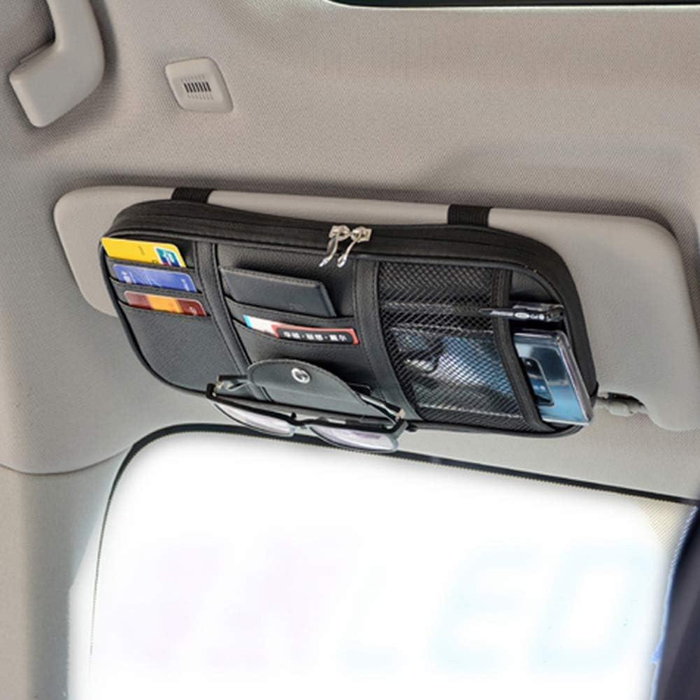 Sun Visor Organizer, Auto Interior Accessories Pocket Organizer - Car Truck SUV