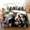 3D Print  Tokyo Ghoul Bedding Set Printed With Pillowcase Bed Duvet Cover Soft Queen King Size Bedclothes Home Boys Adult