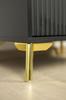 Anchor Loft furniture leg, gold chrome, height 15 cm