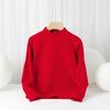 Kids' Warm Long Sleeve Korean-Style Cotton Sports Top