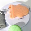 Snowman Glove Style Facial Exfoliating Sponge Puff For Deep Cleansing Suitable For Makeup Removal And Wash Reusable Clean Tool