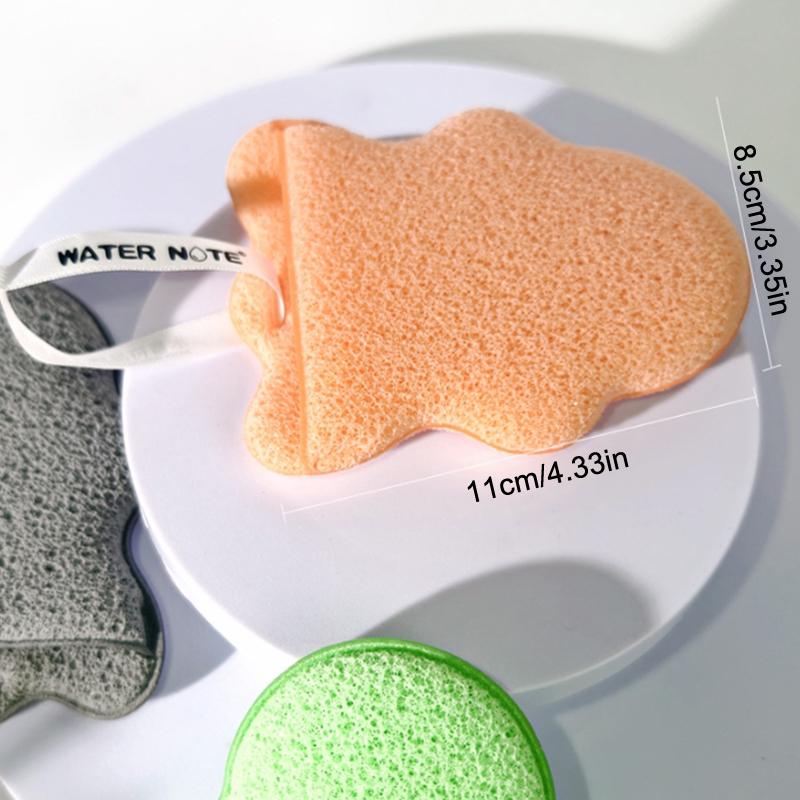 Snowman Glove Style Facial Exfoliating Sponge Puff For Deep Cleansing Suitable For Makeup Removal And Wash Reusable Clean Tool
