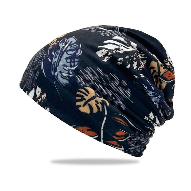 Letter Print Women Hat Double Layer Pullover Breathable Windproof Cap Artistic