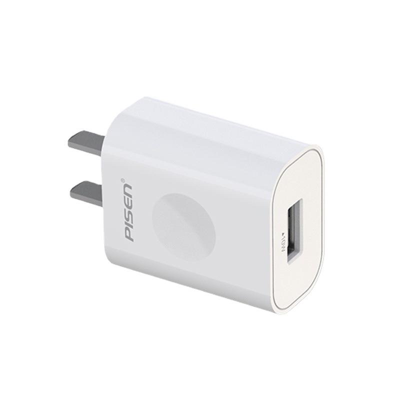 PISEN Charger for iPhone & Android: Compatible with Huawei & Apple, Supports Fast Charging with Data Cable.