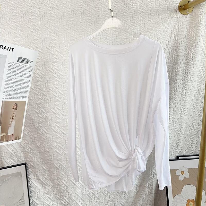 

Women s Yoga Shirts Sports Tops Long Sleeve O-neck Breathable Running Shirt Loose Fitness Clothes Gym Sportwear Pilates T-shirts S белый