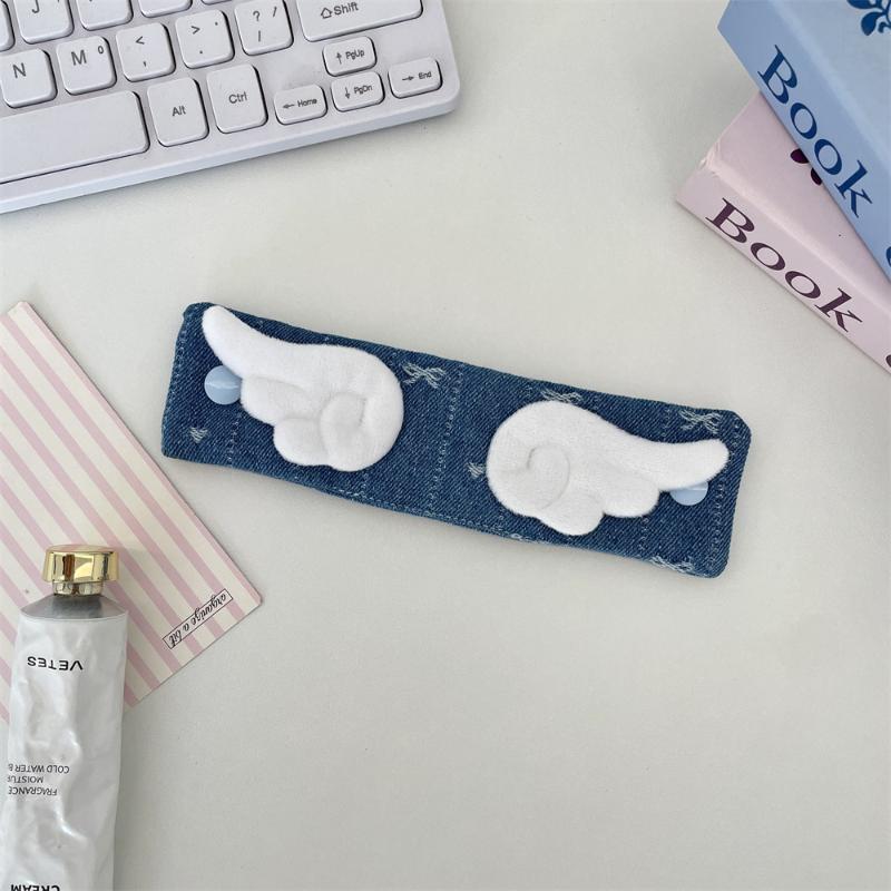 Fabric Cable Organizer Portable Cord Winder for Headphone and Charging Cable  Solution for Backpack A4