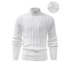 Bottoming Knitted Turtleneck Sweater for Men Autumn Winter Trendy Slim Warm Inner Layered Pullover Top