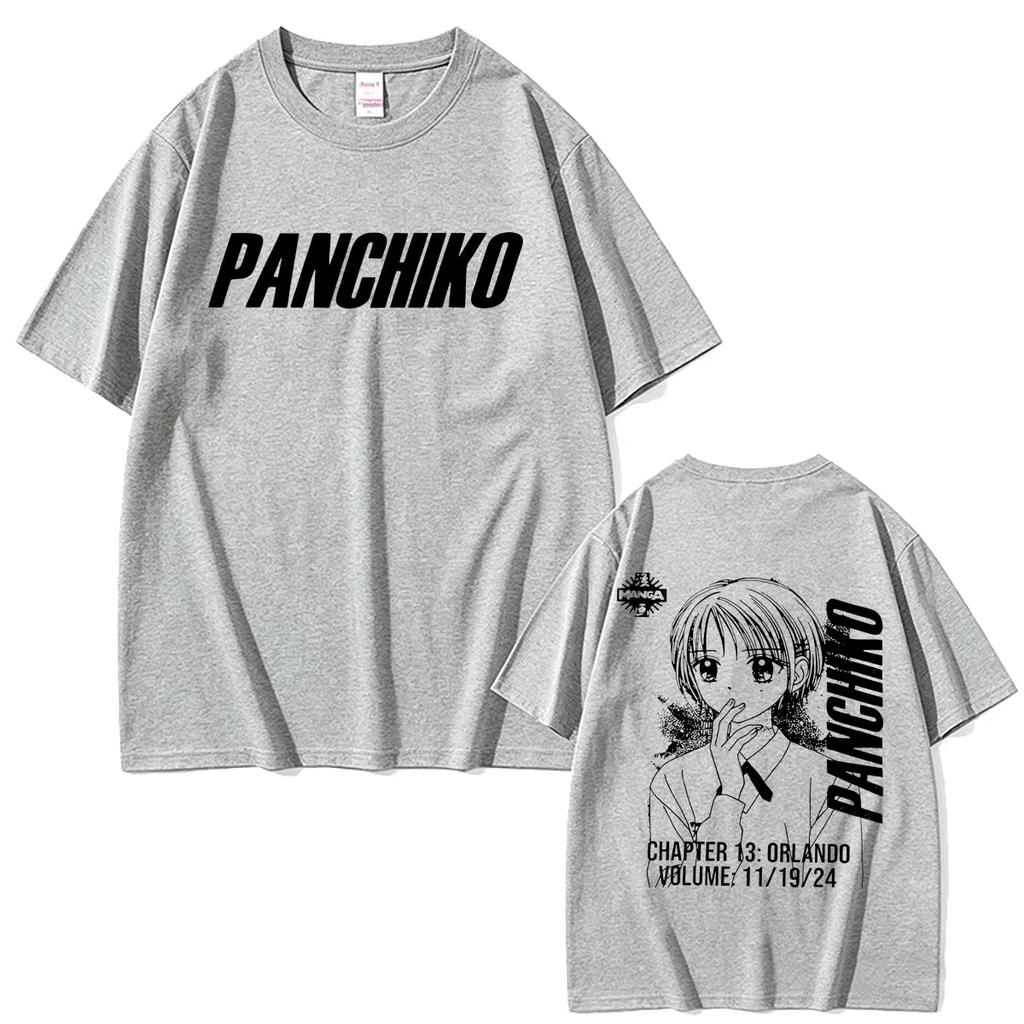 Rock Band Panchiko DEATHMETAL Grafik T-Shirt Herren Damen Vintage Gothic Punk T-Shirts Herren Freizeit Oversized T-Shirts Streetwear