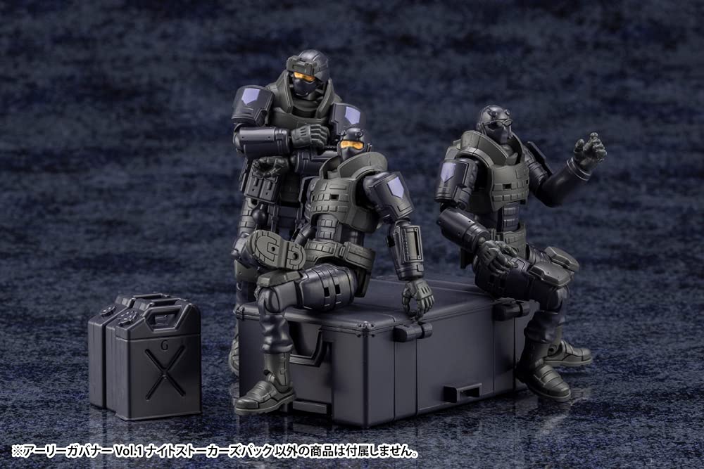 Hexa Gear Early Governor Night Stalkers Pack Height 76mm scale plastic model HG099 Vol.1 approx. 1/24