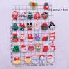 20pcs Santa Claus Phone Case Patch Mini Resin Accessories  New Year Gifts