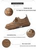 Men's Plus Size Breathable Leather Driving Shoes - Autumn Style, Non-Slip Soft Sole, Fashionable & Versatile.