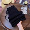 Glittering Star-filled Wide-leg Pants for Women In Summer New High-waist Straight Floor-moving Informal Sports Long-length Pants for Women