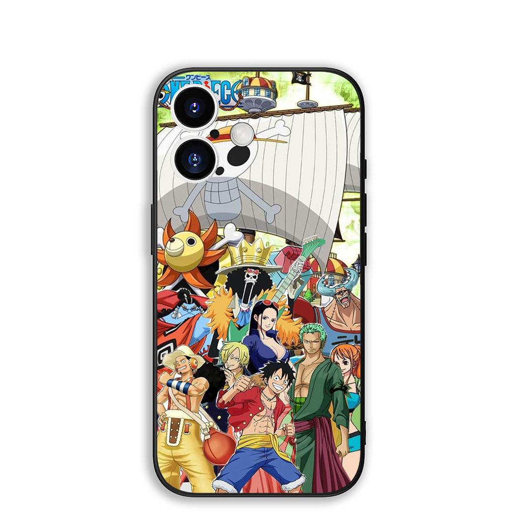 For Motorola Moto G86 G57 G67 G24 G15 G54 Power G13 G14 G34 G35 G45 G53 G55 G64 G75 G72 Case One Pieces Luffy Zoro Nico Robin