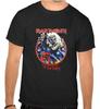 IRON MAIDEN Rockmusik Logo Schwarz 100% Baumwolle T-Shirt Herren T-Shirts Oberteil -1176-