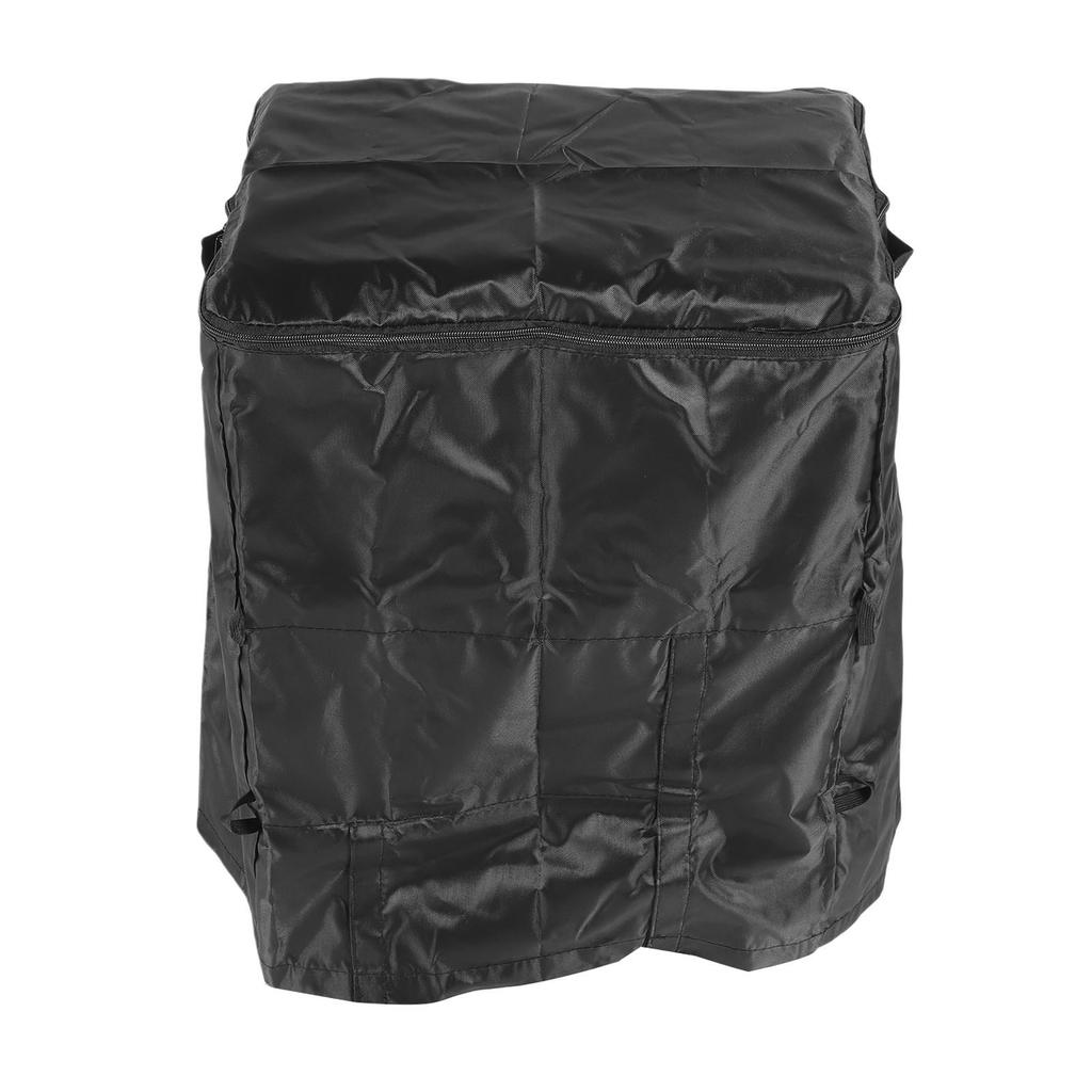 Hot Tub Pump Insulated Cover Water Proof Spa Pump Winter Cover Easy Installation for Outdoor Black