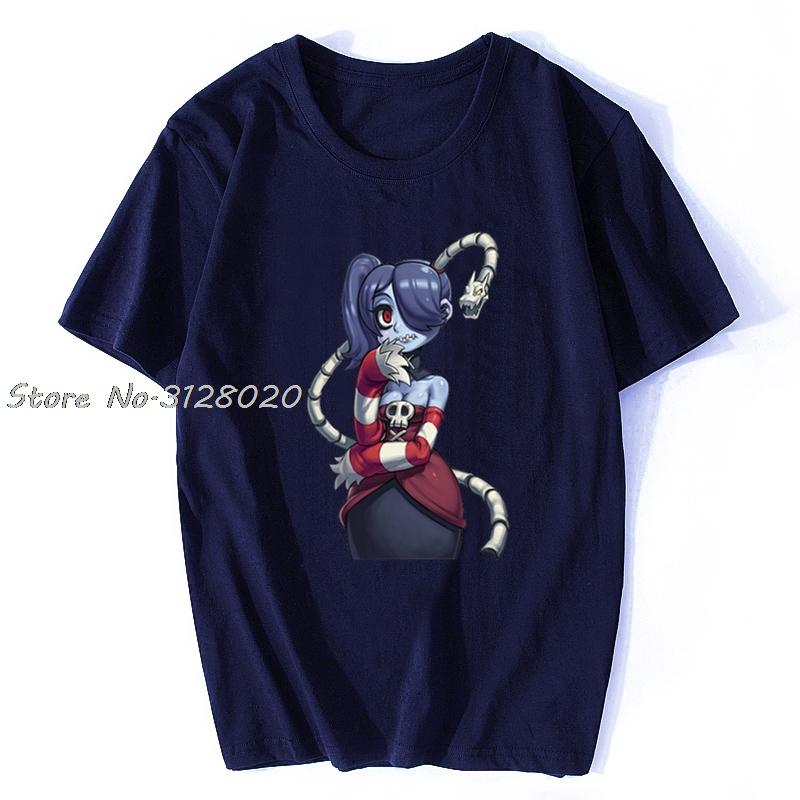 Men Tshirt Skullgirls   Squigly  T Shirt Women TShirt Men Cotton TShirt Tees Tops Streetwear Harajuku S