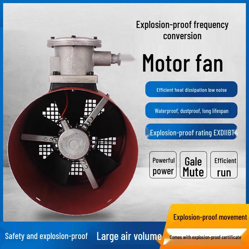 Gong Dengdeng Explosion-Proof Axial Flow Fan