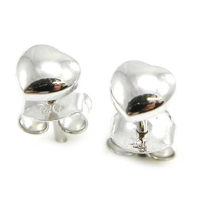 [I3938] - Silver 'Love' Silver Earrings