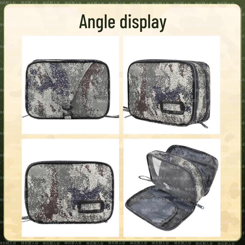 Outdoor Portable Camouflage Hanging Toiletry Bag
