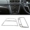 Car Center Dashboard Outlet Air Conditioning Vent Decoration Sticker Cover Trim Frame for VAUXHALL for MOKKA 13-16