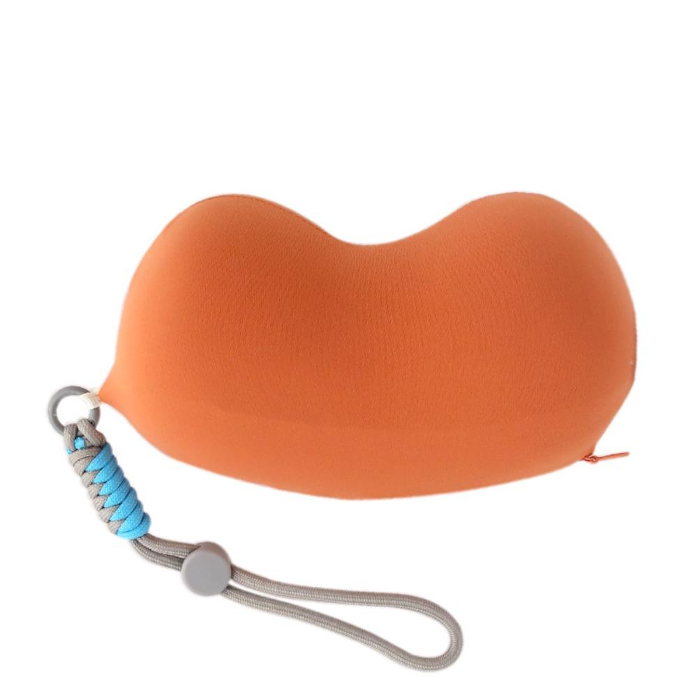 

Mini Sleeping Neck Pillow Portable U-shaped Pillow Slow Rebound Pillow Four Seasons оранжевый
