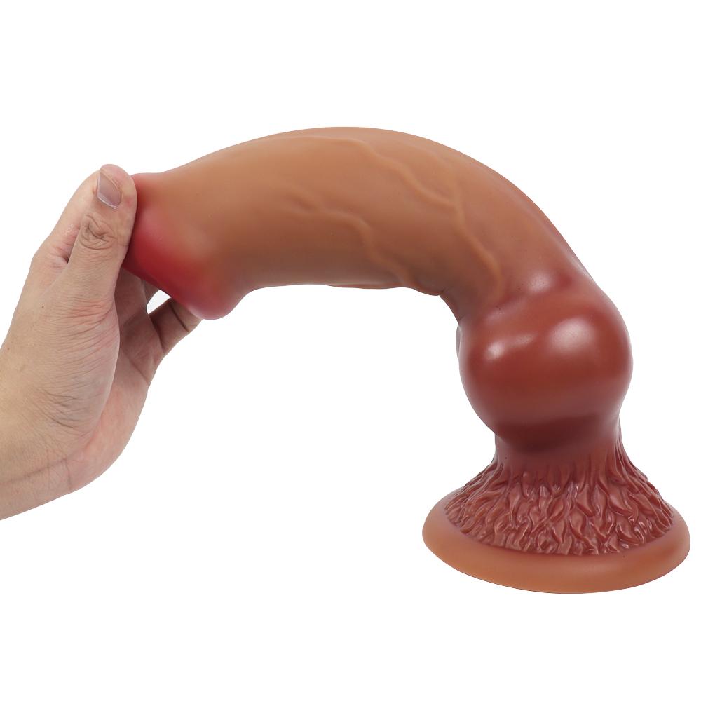 Huge Silicone Animal Dildo Anal Plug Sex Toy for Men Women Suction Cup Adult Supplies Large Dog Dildo