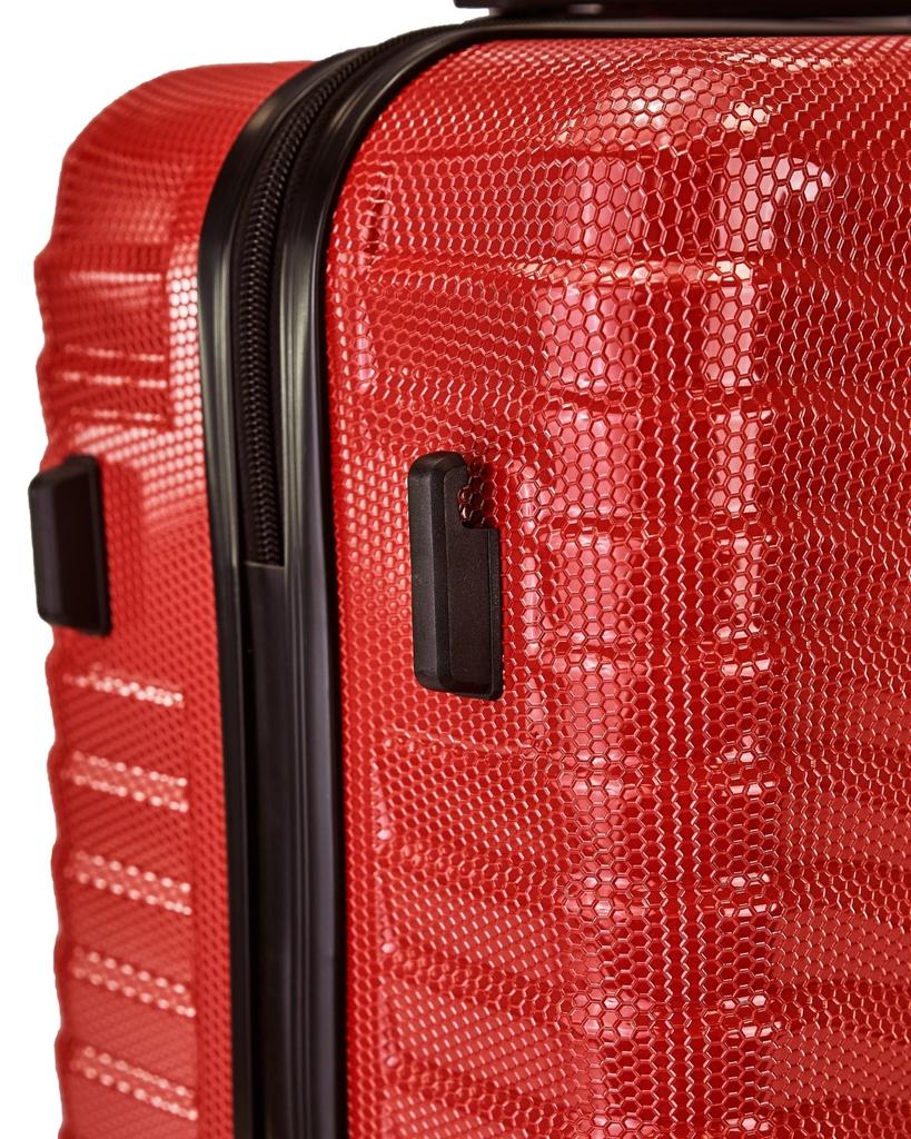 Set of 3 Wings Pc Sea Eagle 2.0 Red Suitcases
