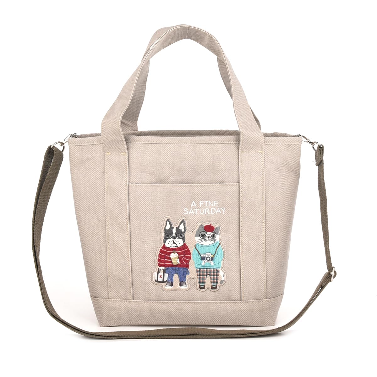 Сумка Animal Mode BE [Kusuguru Japan] 2-Way бежевый