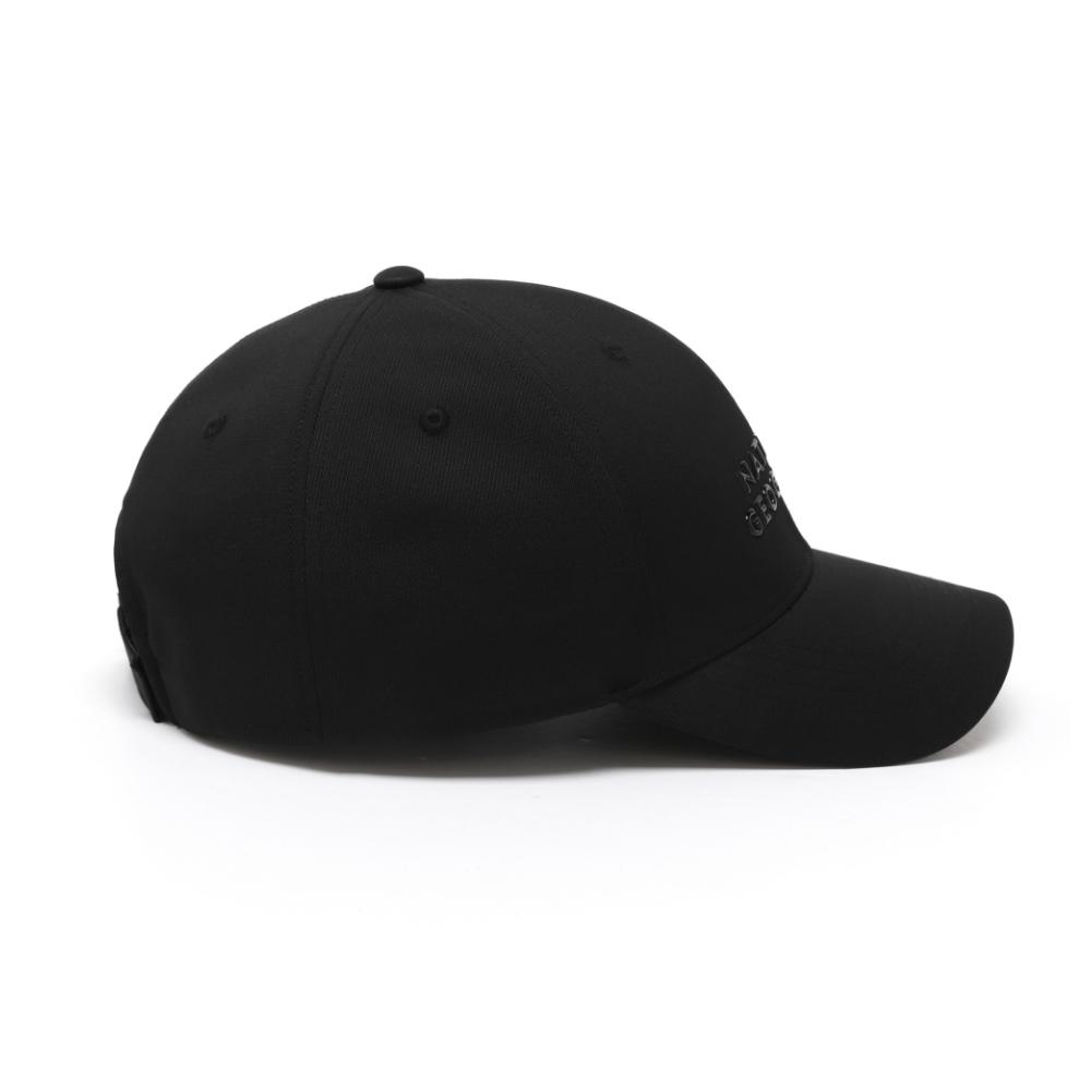 NATIONALGEOGRAPHIC N245Aha520 High Frequency Logo Ball Cap Black