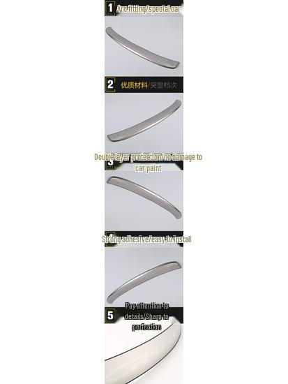 15 CRV Heckstoßstange Edelstahl Zierleiste & Kofferraumschutz