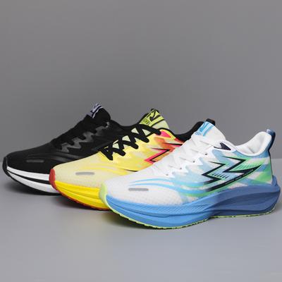 Outdoor Running Shoes 22 New Youth Carbon Plate Shock Absorption Sports Shoes Breathable Soft Sole Casual Shoes