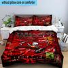 Tampa Bay Buccaneers Logo 3PCS Bedding Set 2D Printing (Includes 1 Duvet Cover + 2 Pillowcases Coreless), Bedroom decor,Fan gift