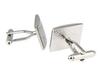 Electroplated Laser Pattern French Cufflinks: High-Quality Retro Engraved Fashion Studs