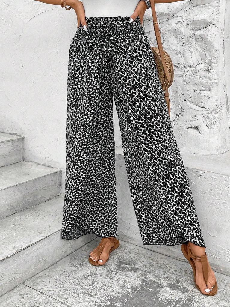 Women's Clothing Summer New Fashion Versatile Women's Wide-leg Culottes