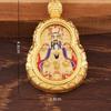 Eight Gourd Double-Sided Pendant Scenic Spot Temple Twelve Zodiac Guardian Deities Thangka