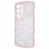 JTW Series for Samsung Galaxy S22 Ultra 5G Cell Phone Case TPU Glitter Sparkle Wavy Edge Cover
