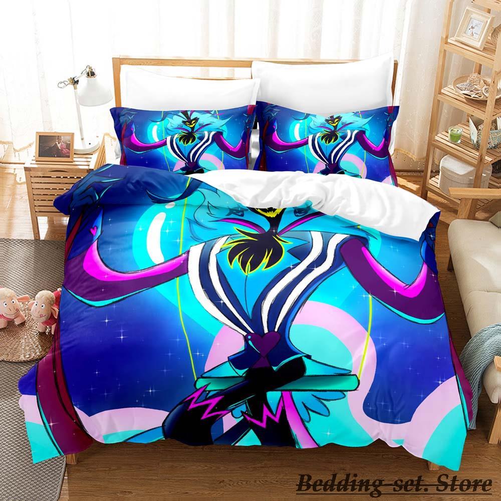 Fizzarolli Boss Sängkläder Enkel Tvilling Full Queen King Size Sängkläder Vuxen Barn Sovrum Påslakan Set Anime Parure De Lit Säng