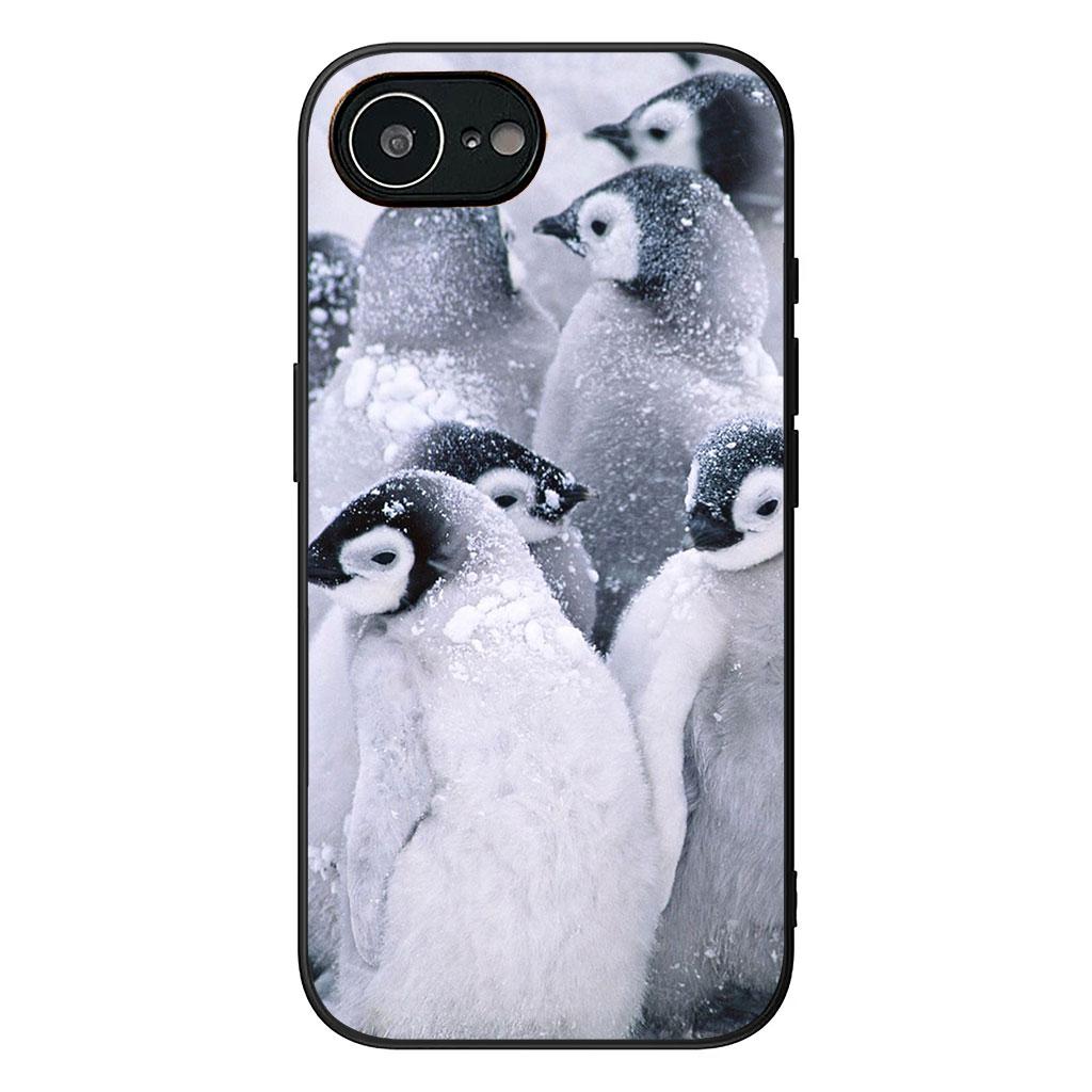 For Samsung Galaxy A25 A37 A57 A12 A14 A50 A51 A70 A71 A72 A21S A04 M15 Note 20 9 8 10 Case White Bear Penguin Spheniscidae