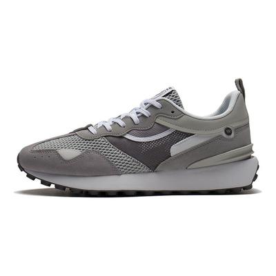 Li Ning Fangyuan Classic Non-Slip Wear-Resistant Low-Top Sports Casual Shoes Men Sneakers Gray AGCS017-2