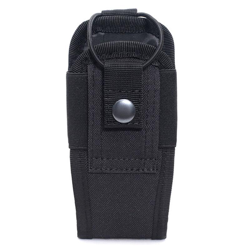 1PC Tactical Molle Radio Walkie Talkie Pouch Waist Bag Holder Pocket Portable Interphone Holster Carry Bag for Hunting Camping