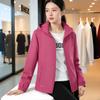 Unisex Hooded Spring/Autumn Shell Jacket - Water Repellent, Single Layer for Outdoors