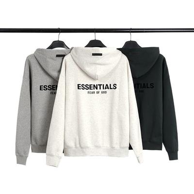 Arkada Baskılı Erkek Oversize Sokak Giyim Kapüşonlu Sweatshirt Pamuk Karışımı Bol Kesim Uzun Kollu Sonbahar