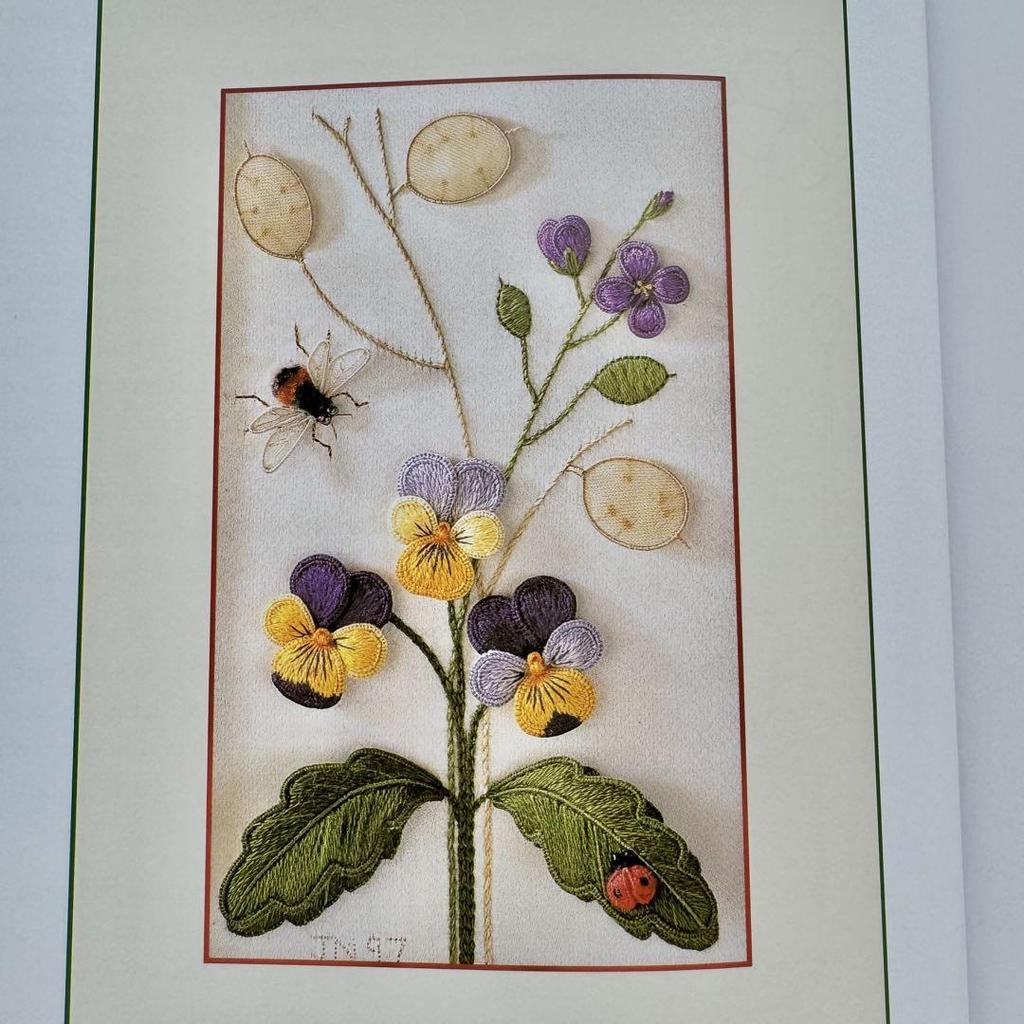 [USED] Stumpwork Embroidery Stumpwork Embroidery Books 3D Embroidery Books