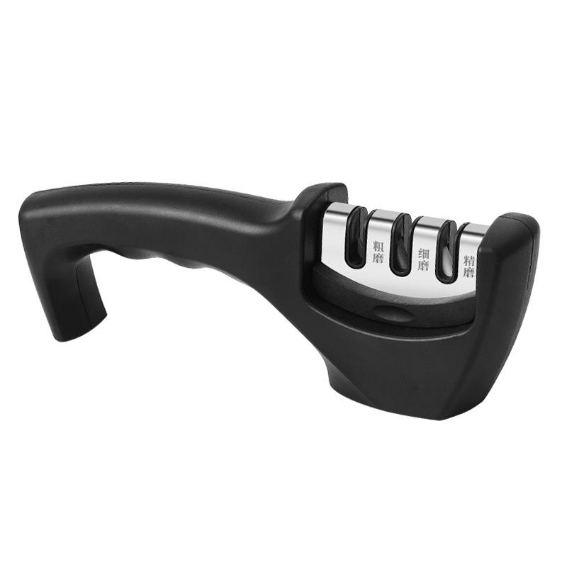 

Четырехступенчатая точилка для ножей, бытовой креативный шлифовальный инструмент, новый артефакт для заточки керамических ножей интернет-знаменитостей, алмазный точильный камень