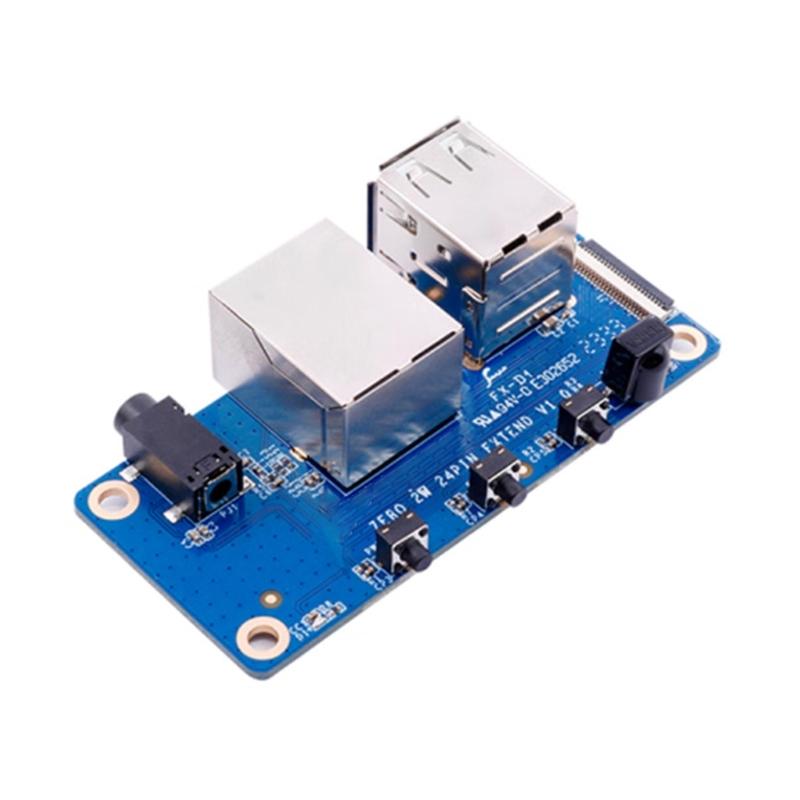 For Orange Pi  2W Expansion Board USB 2.0  2  Video Mic  Receiver  Interface HAT Development Board