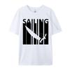 Sailing Kat Sailing Tshirts Bold Style Premium Cotton Men Tops T Shirt Novelty Design Autumn T Shirt